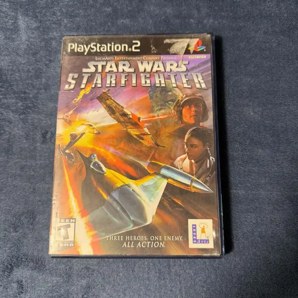 Star Wars: Starfighter - PlayStation 2 (PS2) Video Game